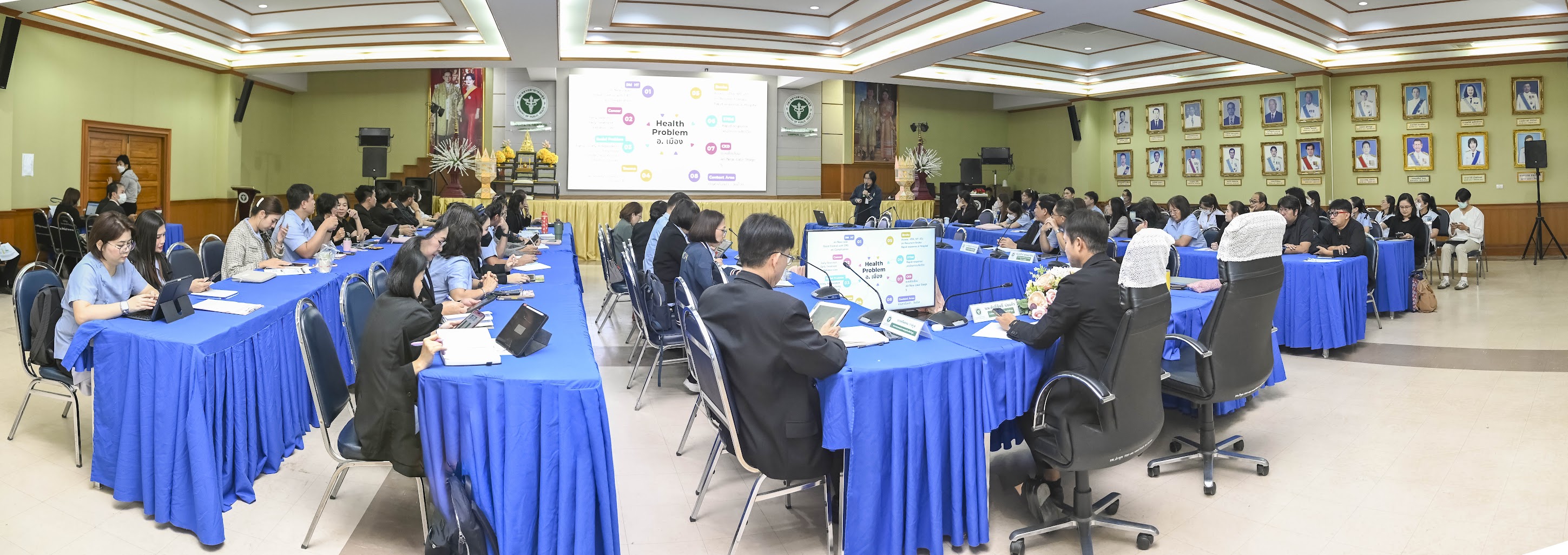 ประชุมตรวจเยี่ยมพื้นที่คณะกรรมการประสานงานสาธารณสุขระดับอำเภอ (คปสอ)สำนักงานสาธารณสุขจังหวัดลำพูน ประจำปีงบ 2569